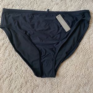 JCrew high waisted swim bottoms size L